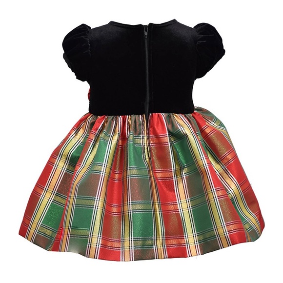 Bonnie Jean Baby Girls Holiday Dress Size 24M New - Picture 2 of 12